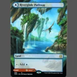 Riverglide Pathway Holo MTG Proxy | Zendikar Rising