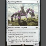 Roaming Throne Holo MTG Proxy | Lost City of the Ancients