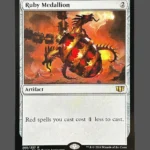 Ruby Medallion Holo MTG Proxy | Conspiracy
