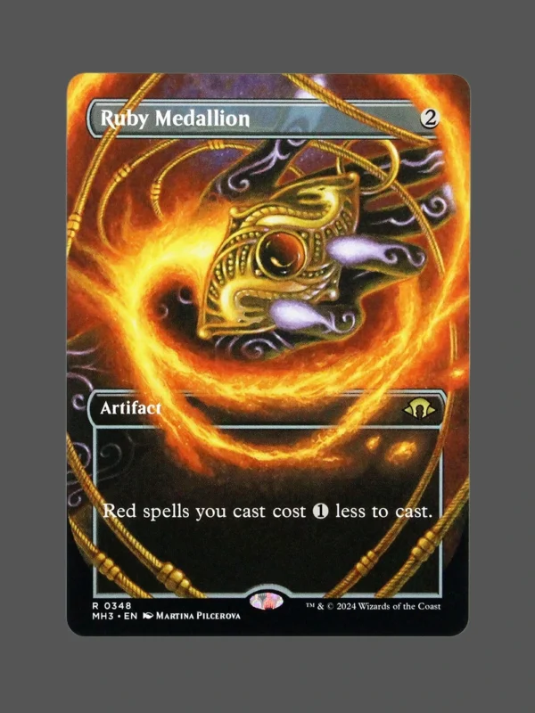 Ruby Medallion Holo MTG Proxy | March of the Machine