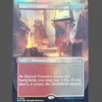 Sacred Foundry Foil MTG Proxy | Ravnica Remastered