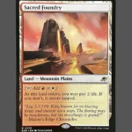 Sacred Foundry Holo MTG Proxy | Explorers of Ixalan