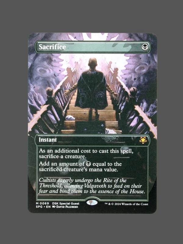 Sacrifice Holo MTG Proxy | DSK Special Guest