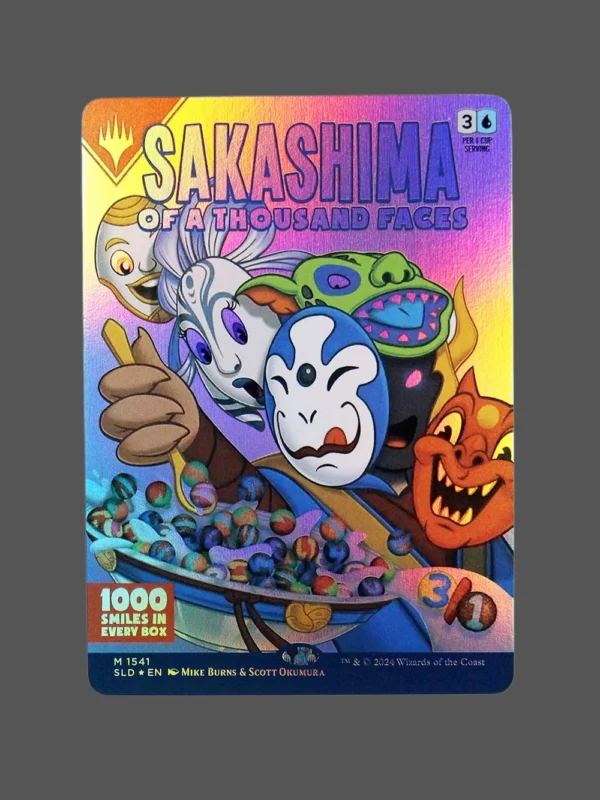Sakashima of a Thousand Faces Foil MTG Proxy | Secret Lair Drop