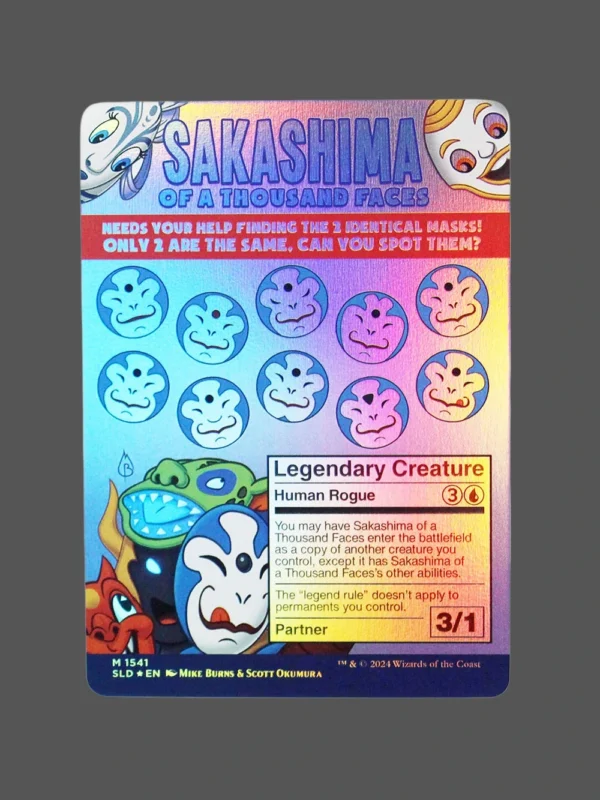 Sakashima of a Thousand Faces Foil MTG Proxy | Streets of New Capenna