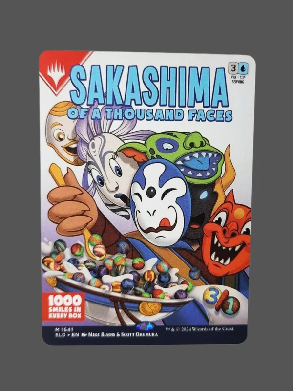 Sakashima of a Thousand Faces Holo MTG Proxy | Secret Lair Drop