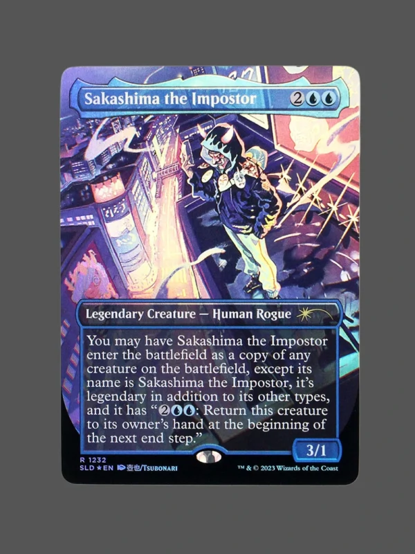 Sakashima the Impostor Foil MTG Proxy | Secret Lair Drop