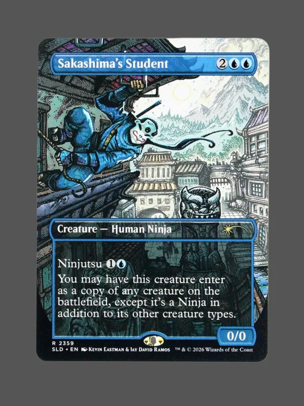 Sakashima's Student Holo MTG Proxy | Secret Lair Drop