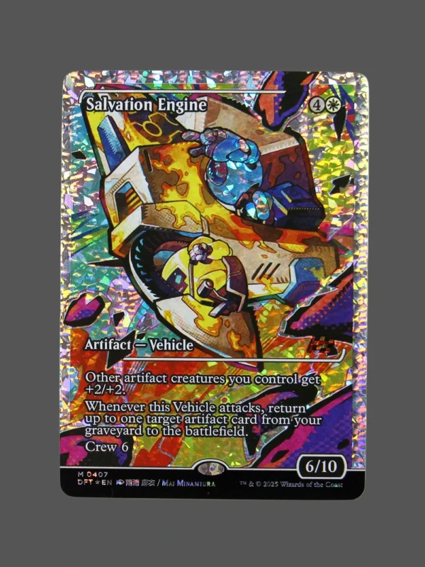 Salvation Engine Fracture Foil MTG Proxy | DFT