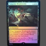 Sanguine Brushstroke Foil MTG Proxy | Magic 2024
