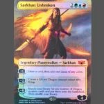 Sarkhan Unbroken Foil MTG Proxy | War of the Spark