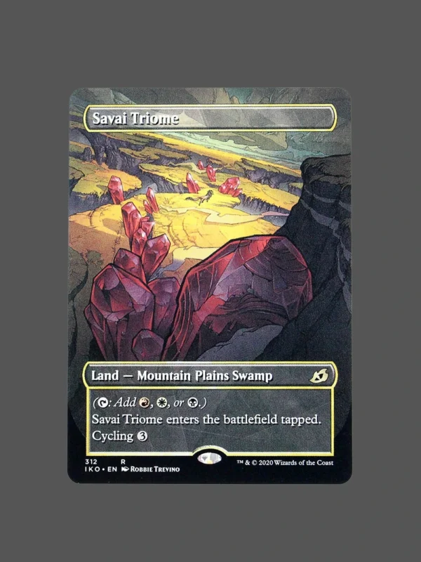 Savai Triome Holo MTG Proxy | Ikoria: Lair of Behemoths