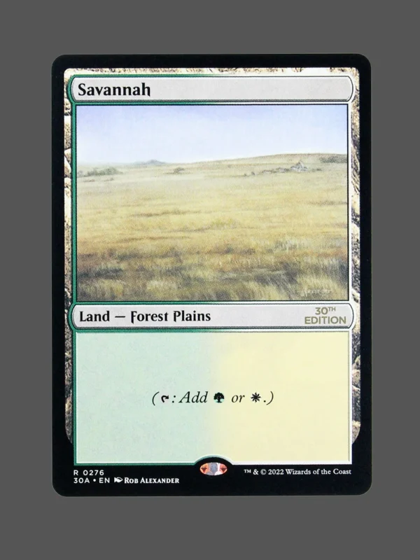 Savannah Holo MTG Proxy | 30th Edition