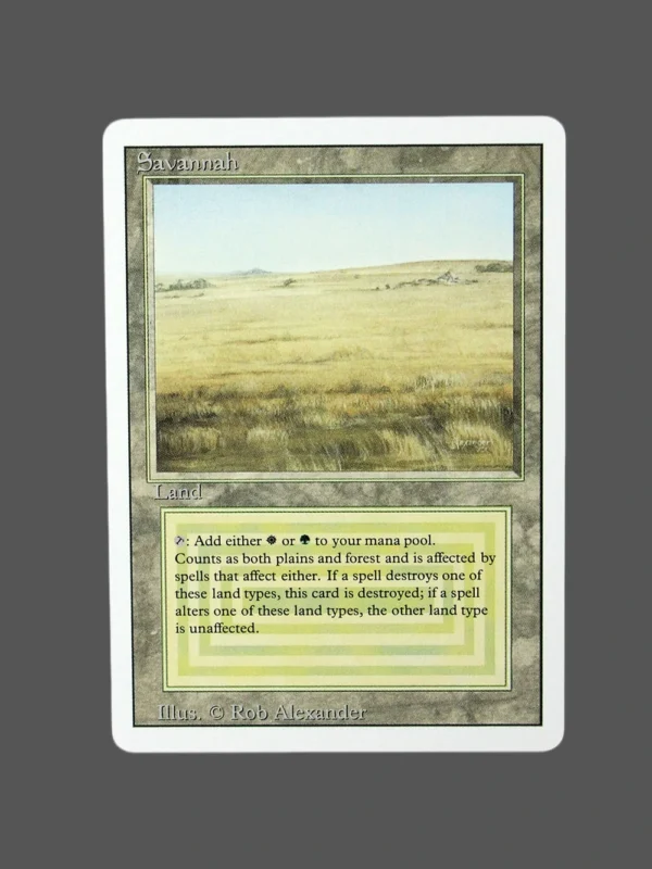 Savannah Holo MTG Proxy | Legends