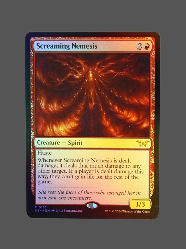 Screaming Nemesis Foil MTG Proxy | Dusk to Dawn