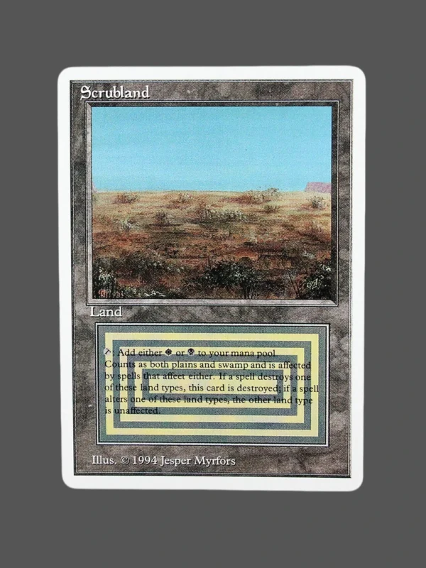 Scrubland Regular MTG Proxy | Antiquities