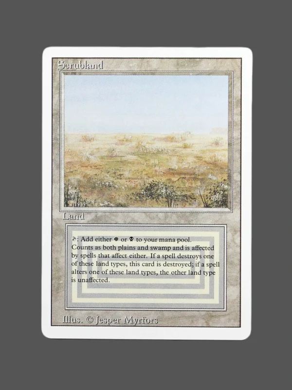 Scrubland Regular MTG Proxy | Magic 2015