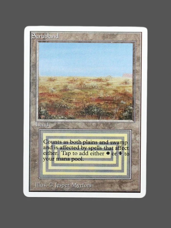Scrubland Regular MTG Proxy | Magic: The Gathering