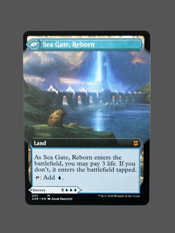 Sea Gate, Reborn Holo MTG Proxy | Zendikar Rising
