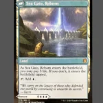 Sea Gate, Reborn Holo MTG Proxy | Zendikar Rising