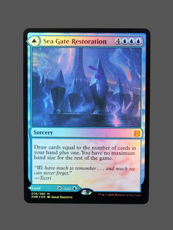 Sea Gate Restoration Foil MTG Proxy | Zendikar Rising