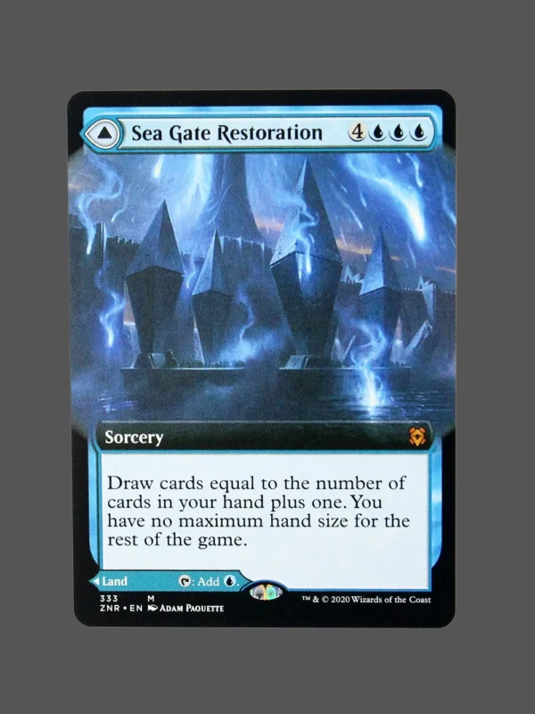 Sea Gate Restoration Holo MTG Proxy | Zendikar Rising
