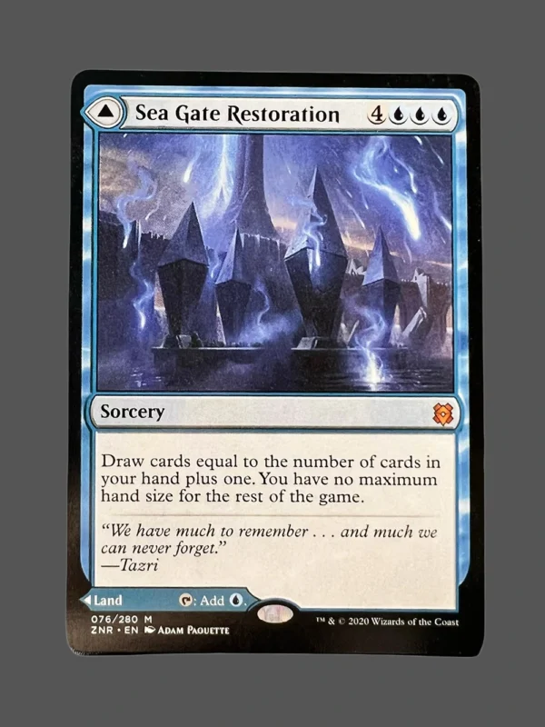 Sea Gate Restoration Holo MTG Proxy | Zendikar Rising