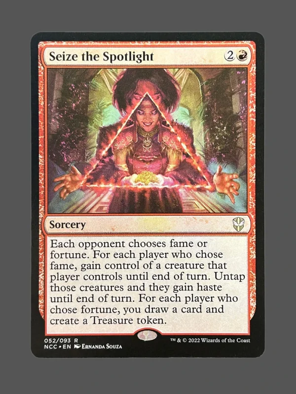 Seize the Spotlight Holo MTG Proxy | Neon Dynasty