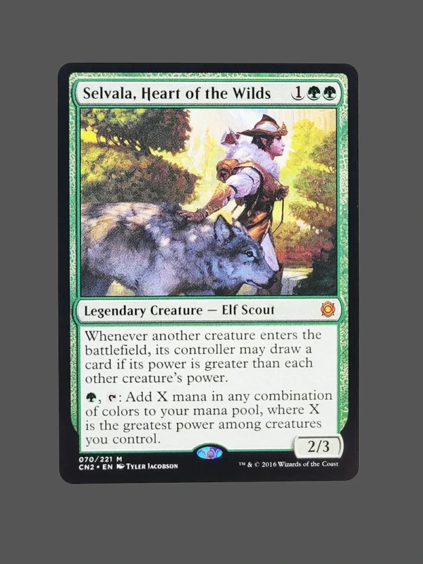 Selvala, Heart of the Wilds Holo MTG Proxy | Conspiracy: Take the Crown