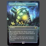Sensei's Divining Top Foil MTG Proxy | Double Masters 2022
