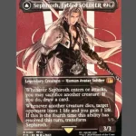 Sephiroth, Fabled SOLDIER Holo MTG Proxy | Final Fantasy