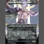 Sephiroth, One-Winged Angel Holo MTG Proxy | FFVII