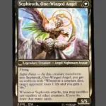 Sephiroth, One-Winged Angel Holo MTG Proxy | Final Fantasy