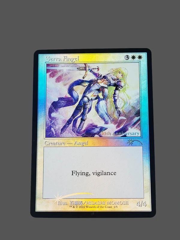 Serra Angel Foil MTG Proxy | 40th Anniversary