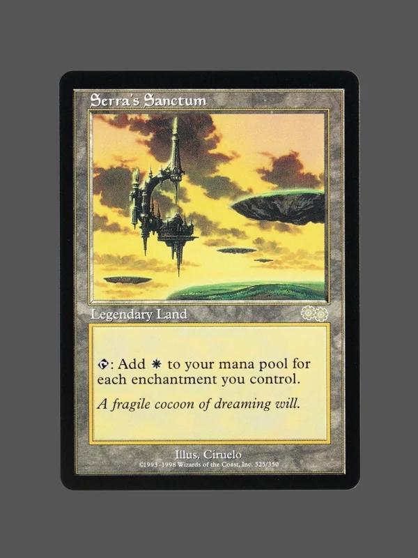 Serra's Sanctum Holo MTG Proxy | Urza's Saga