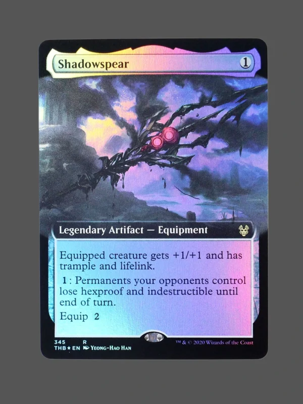 Shadowspear Foil MTG Proxy | Throne of Eldraine
