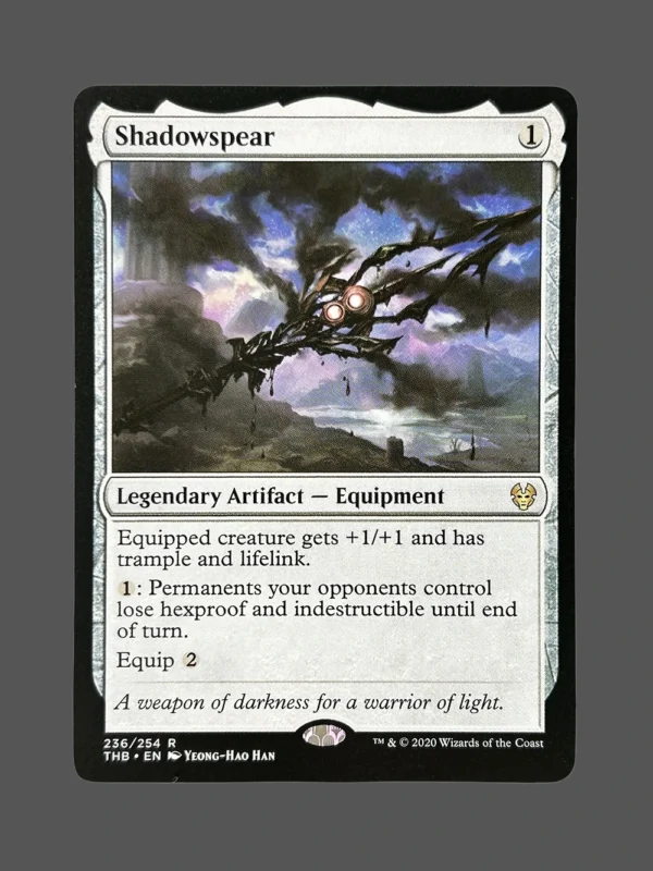 Shadowspear Holo MTG Proxy | Theros Beyond Death