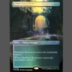 Shadowy Backstreet Foil MTG Proxy | March of the Machine