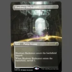 Shadowy Backstreet Holo MTG Proxy | March of the Machine
