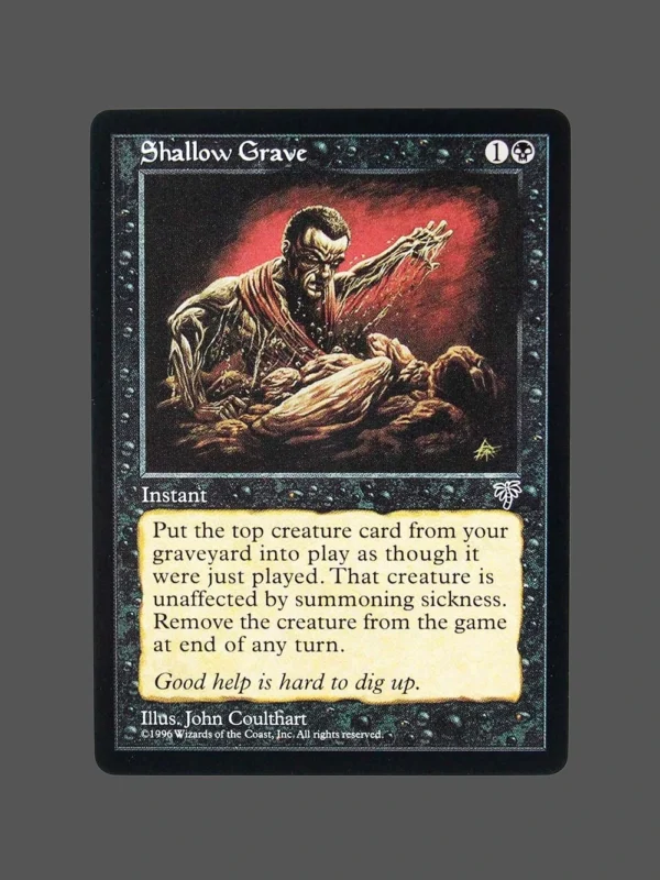 Shallow Grave Regular MTG Proxy | Fallen Empires