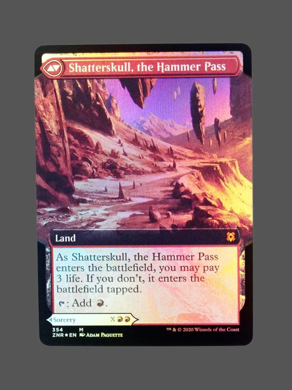 Shatterskull, the Hammer Pass Foil MTG Proxy | Zendikar Rising