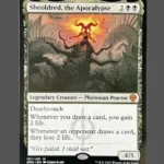 Sheoldred, the Apocalypse Holo MTG Proxy | Dominaria United