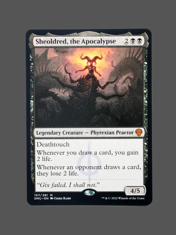 Sheoldred, the Apocalypse Holo MTG Proxy | Dominaria United
