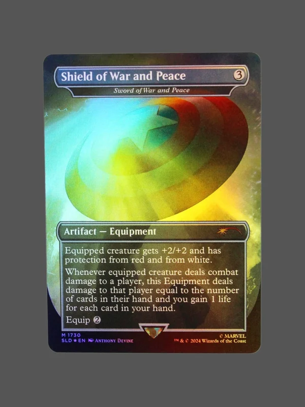 Shield of War and Peace Foil MTG Proxy | Secret Lairs