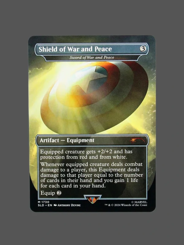 Shield of War and Peace Holo MTG Proxy | Secret Lairs