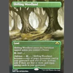 Shifting Woodland Holo MTG Proxy | March of the Machine
