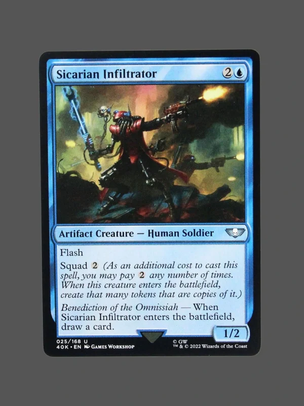 Sicarian Infiltrator Regular MTG Proxy | 40K
