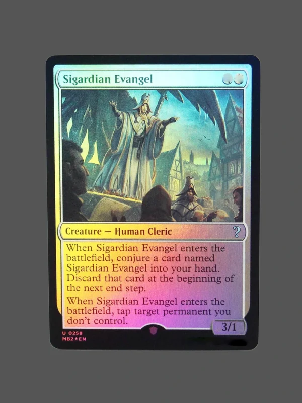 Sigardian Evangel Foil MTG Proxy | March of the Machine