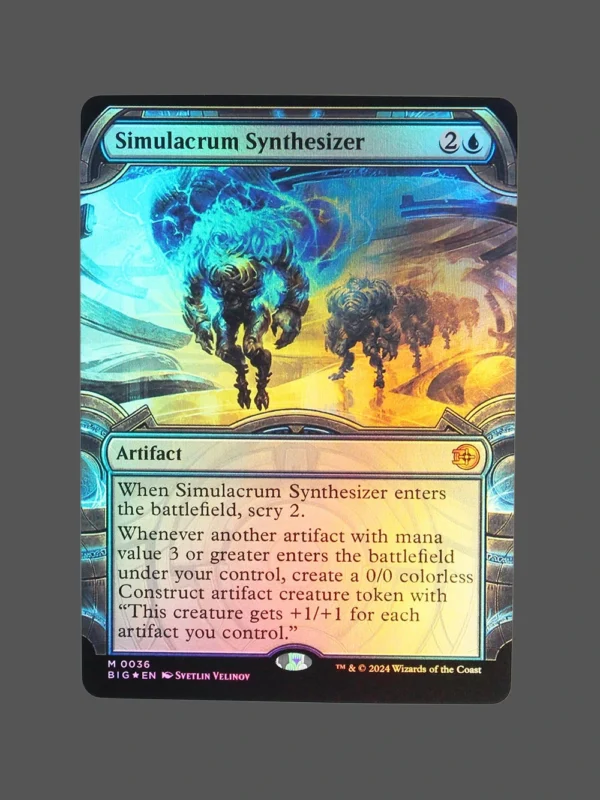 Simulacrum Synthesizer Foil MTG Proxy | Magic 2025