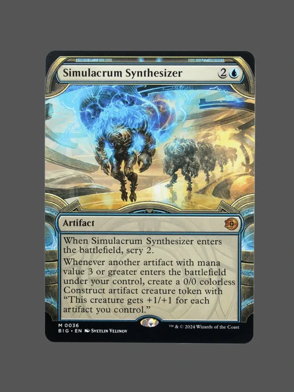 Simulacrum Synthesizer Holo MTG Proxy | Murders at Karlov Manor